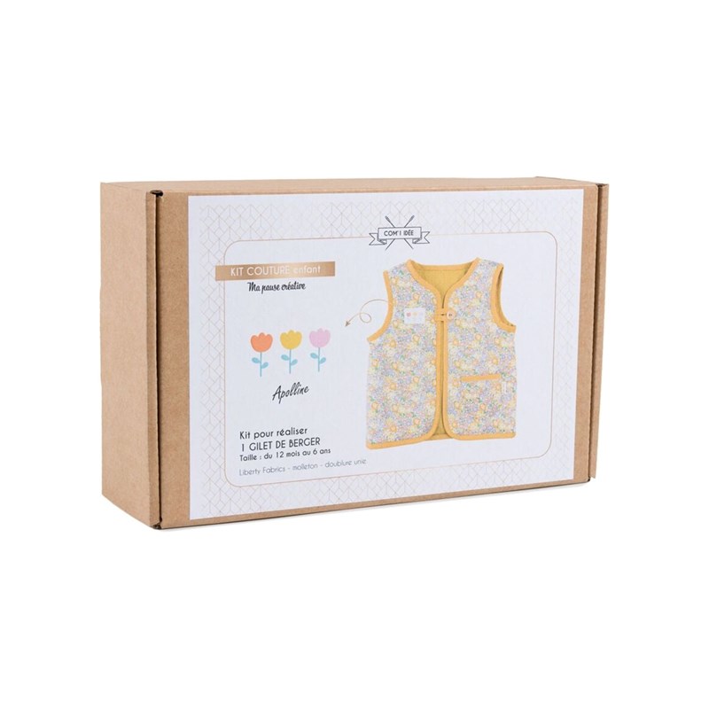 Kit couture gilet de berger fille –
