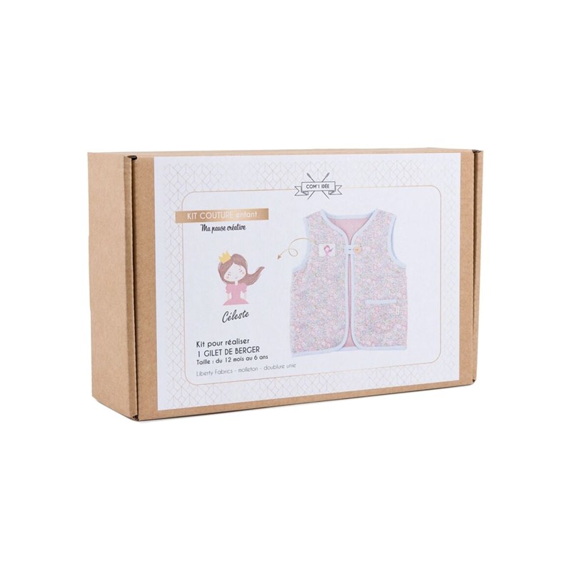 Kit couture gilet de berger fille –