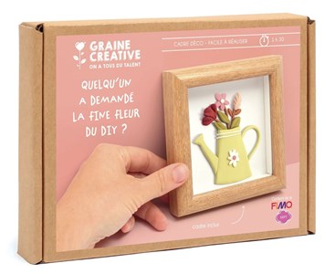 Kit cadre miniature fimo – arrosoir