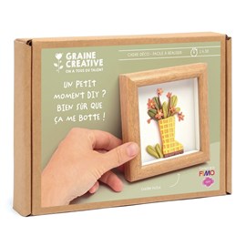 Kit cadre miniature fimo - botte -