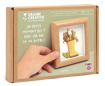 Kit cadre miniature fimo - botte -