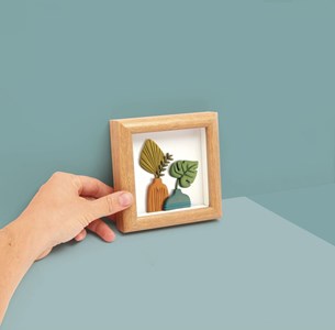 Kit cadre miniature fimo – vase - g