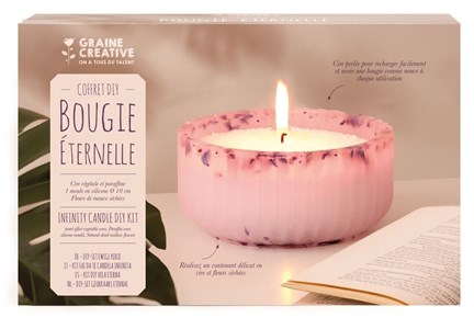 Kit diy bougie éternelle – graine c