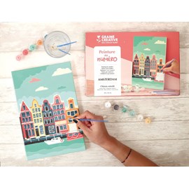 Peinture par numéro - amsterdam - 2