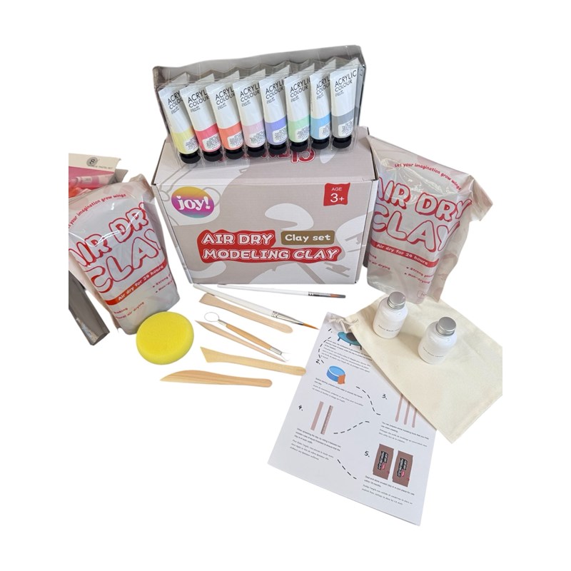 Kit de poterie - argile autodurciss