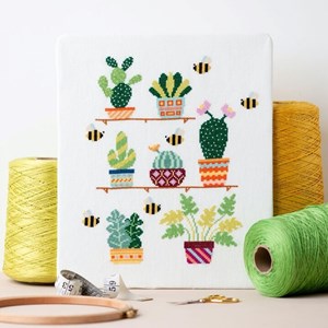 Kit point de croix cactus &nbsp;buzz buz