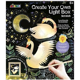 Boîte lumineuse à gratter