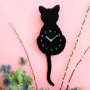Horloge  chat