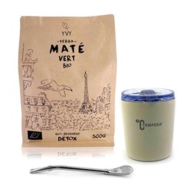 Kit maté inox - tempera® - beige