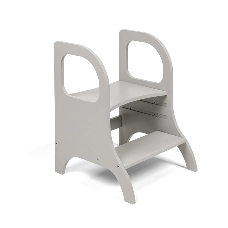 Escabeau-marchepied à hauteur réglable