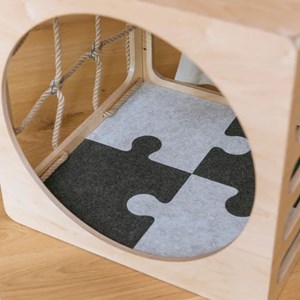 Tapis de jeu enfant puzzle carré