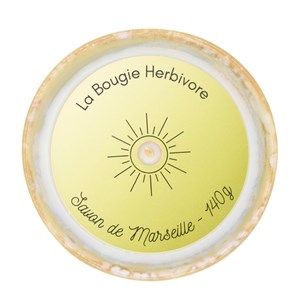 Bougie savon de marseille - pot en grès