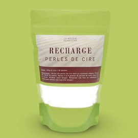 Recharge bougie perles de cire - 400g