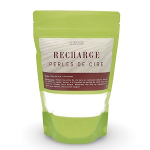 Recharge bougie perles de cire - 400g