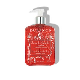 Savon liquide de marseille coquelicot