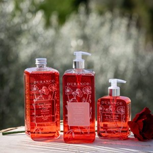 Savon liquide de marseille coquelicot