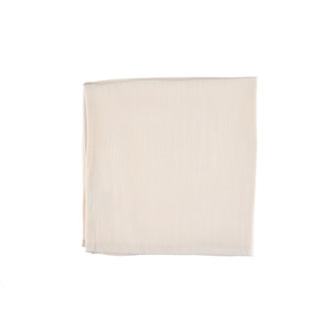 Serviette de table - lin et coton blanc