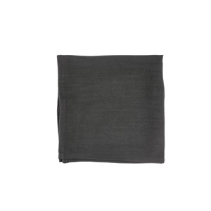 Serviette de table - lin et coton gris
