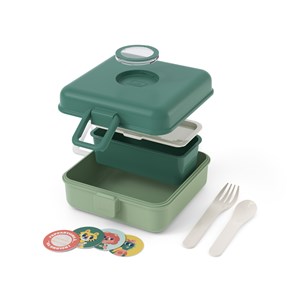 Boite à sandwich enfant 850ml vert