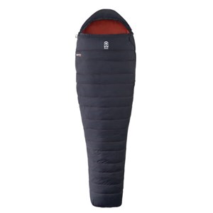 Sac de couchage duvets zip gauche noir