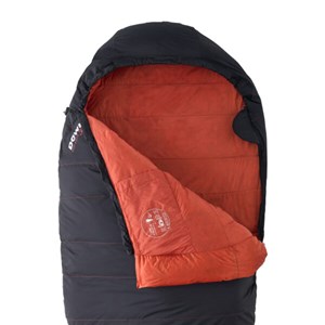 Sac de couchage duvet down300 droit noir