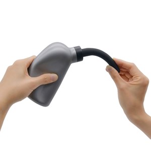 Poire à lavement douche mate