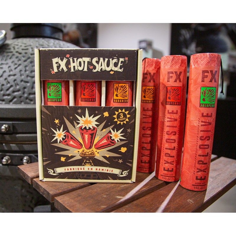 Coffret découverte sauces piquantes