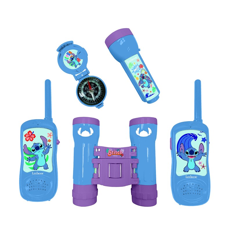 Kit d’aventurier talkies-walkies stitch