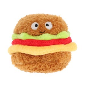 Assortiment de 4 peluches fast food