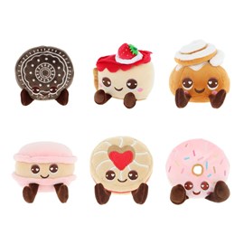 6 peluches pâtisseries parfumées