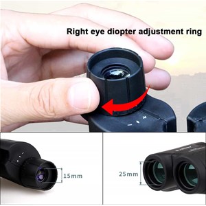 Jumelles 8x25 fixes compactes svbony