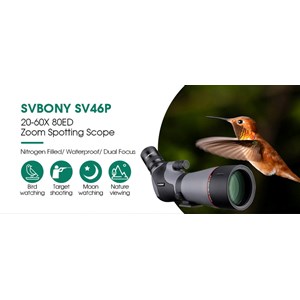 Lunette 20-60x80 ed svbony