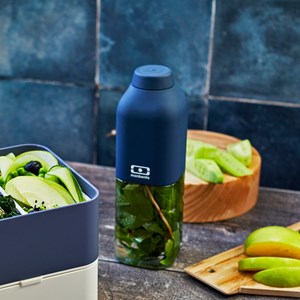 Bouteille réutilisable 500ml bleu