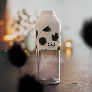 Bouteille réutilisable 500ml plume