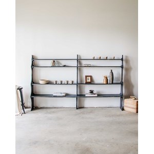 Gaëlle, l'étagère bleue en bois n°79