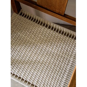 Ernest, le fauteuil tressé en bois n°83