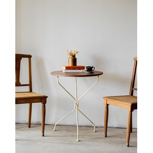 Table pliante en bois et métal n°132