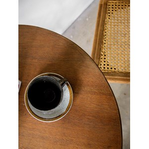 Table pliante en bois et métal n°132