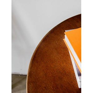 Table pliante en bois et métal n°132