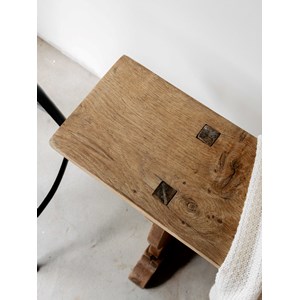 Antoine, le grand banc en chêne n°185