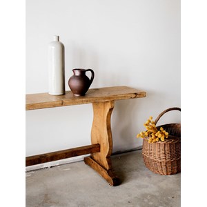 Antoine, le grand banc en chêne n°185