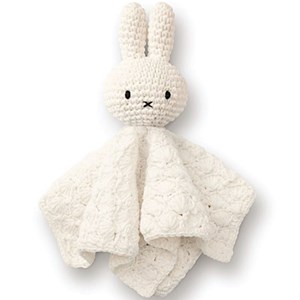 Doudou plat vintage miffy blanc