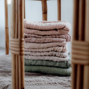 Pack 2 langes en coton bio