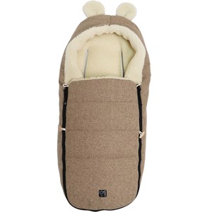 Chancelière en laine avec capuche souris