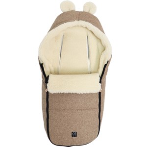 Chancelière en laine avec capuche souris