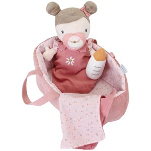 Poupée souple et son couffin