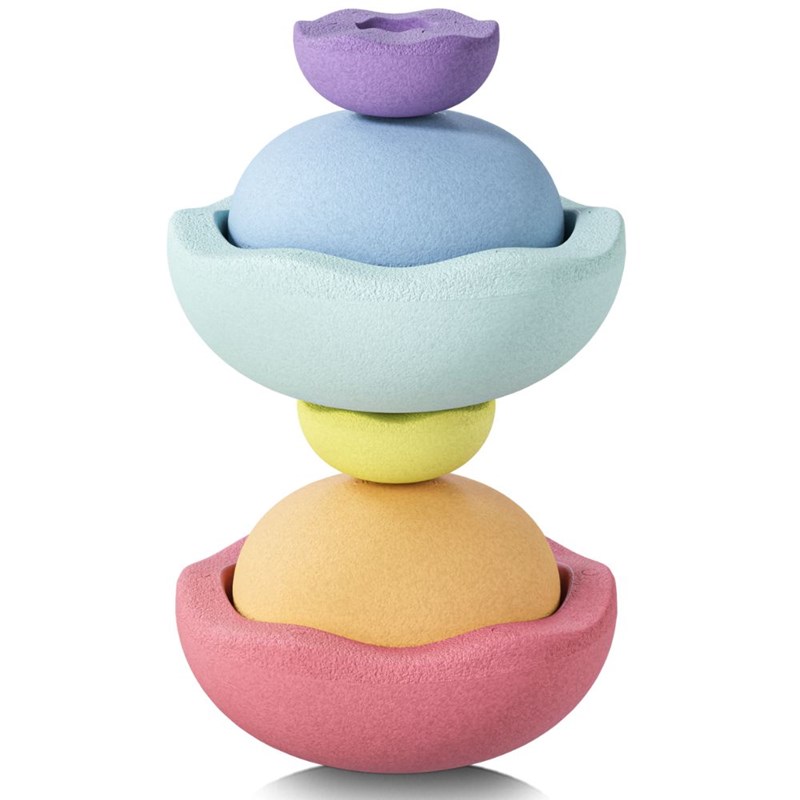Jeu de motricité inside rainbow pastel (6 blocs)
