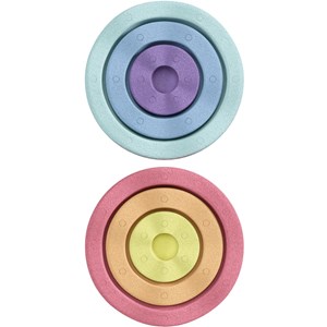 Jeu de motricité inside rainbow pastel (6 blocs)