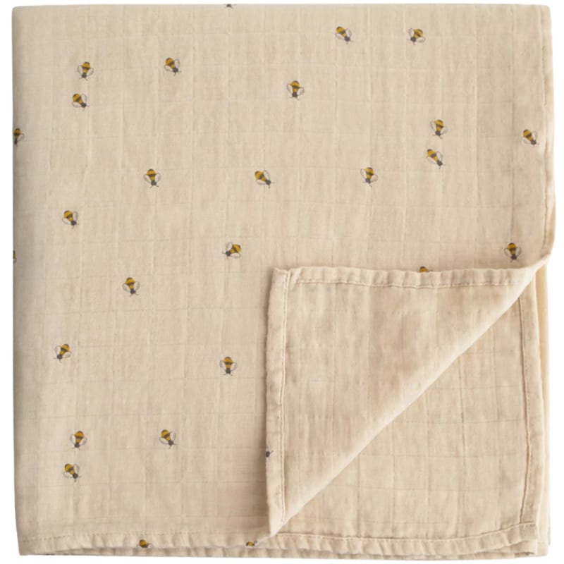 Maxi lange en coton bee (120 x 120 cm)