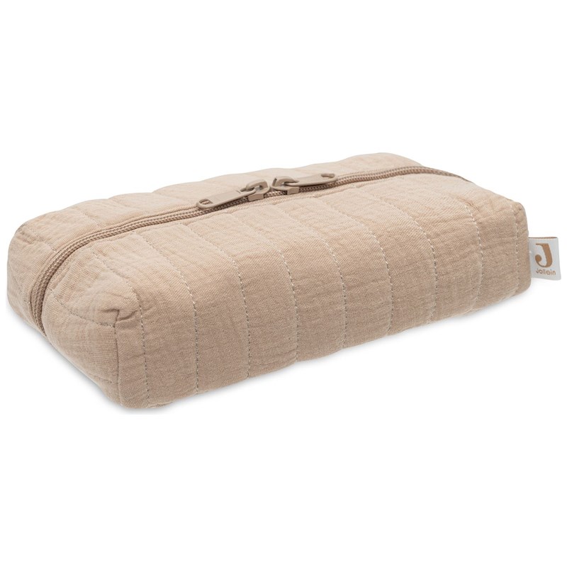 Housse pour lingettes biscuit